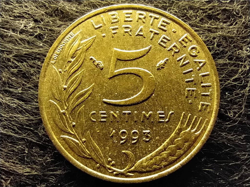 Franciaország 5 Centimes 1993