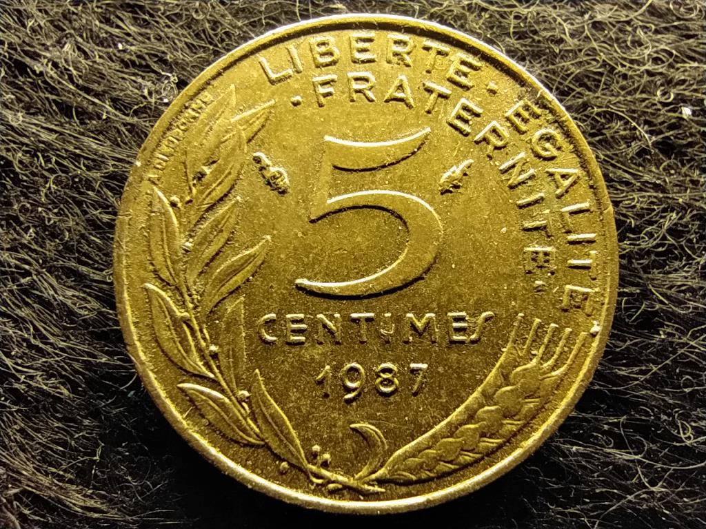 Franciaország 5 Centimes 1987