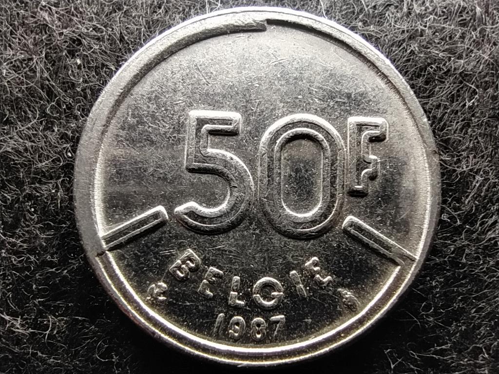 Belgium I. Baldvin (1951-1993) 50 frank (holland szöveg) 1987