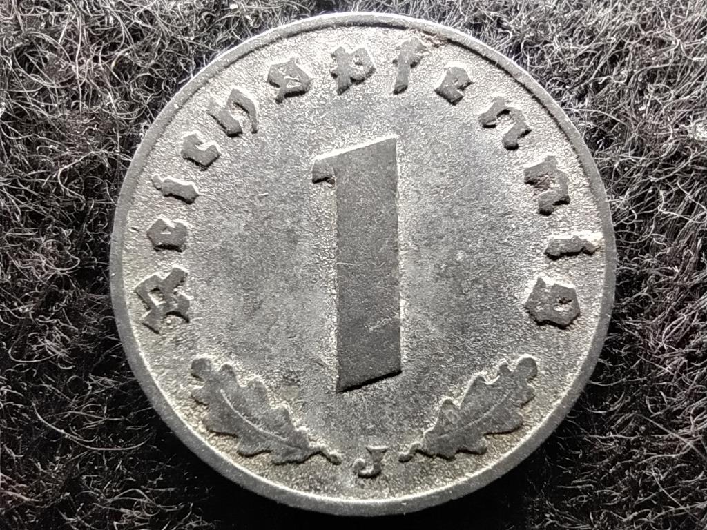 Németország Horogkeresztes 1 birodalmi pfennig 1943 J
