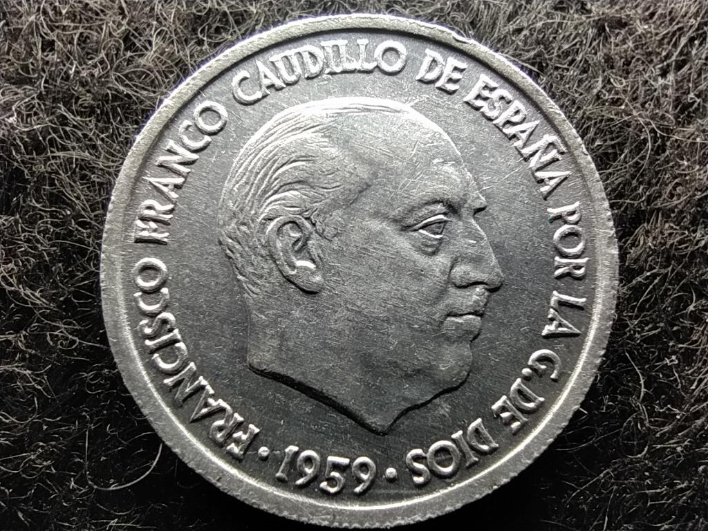 Spanyolország Francisco Franco (1936-1975) 10 Centimos 1959