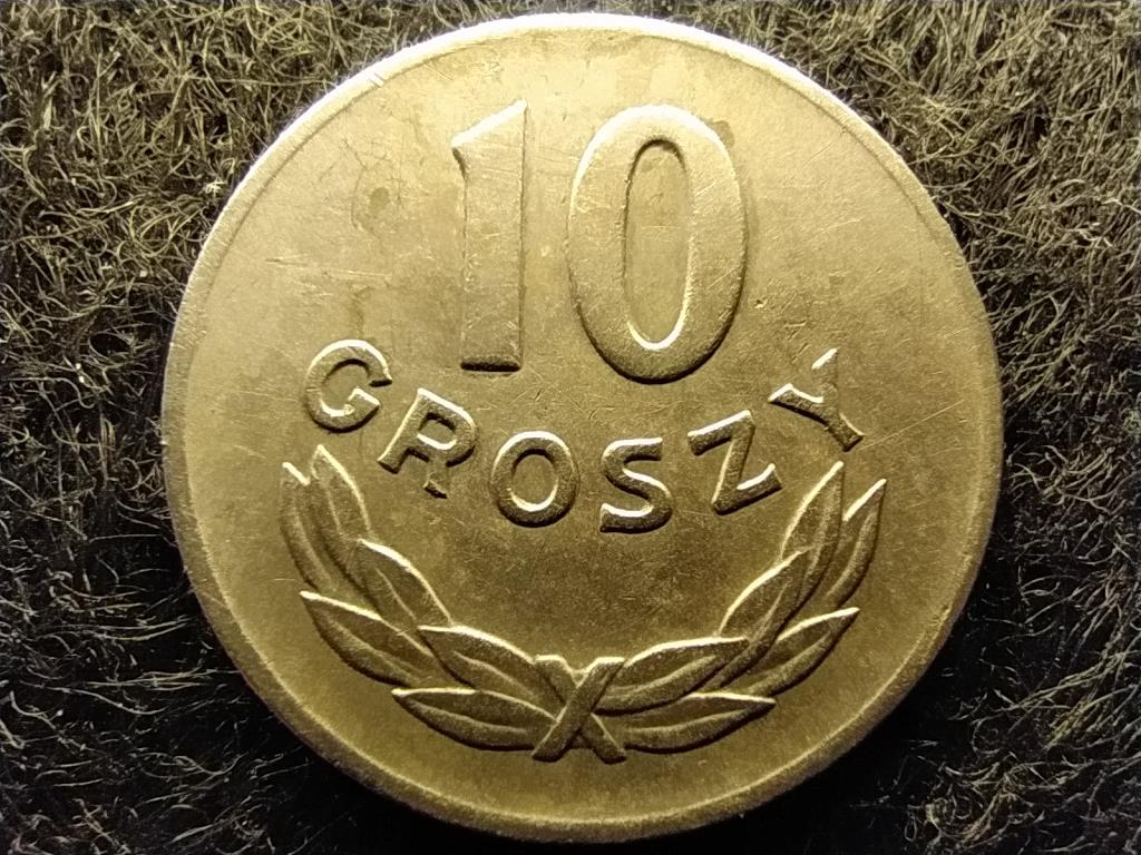 Lengyelország Második Köztársaság (1944-1952) 10 groszy réz-nikkel 1949