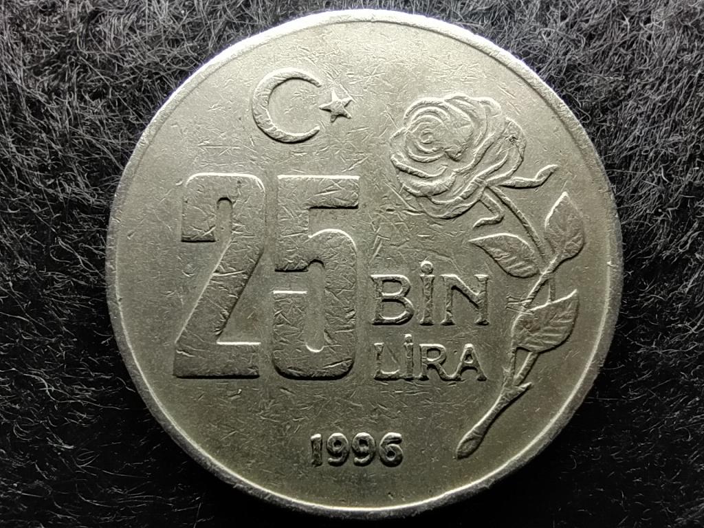 Törökország 25 bin líra 1996