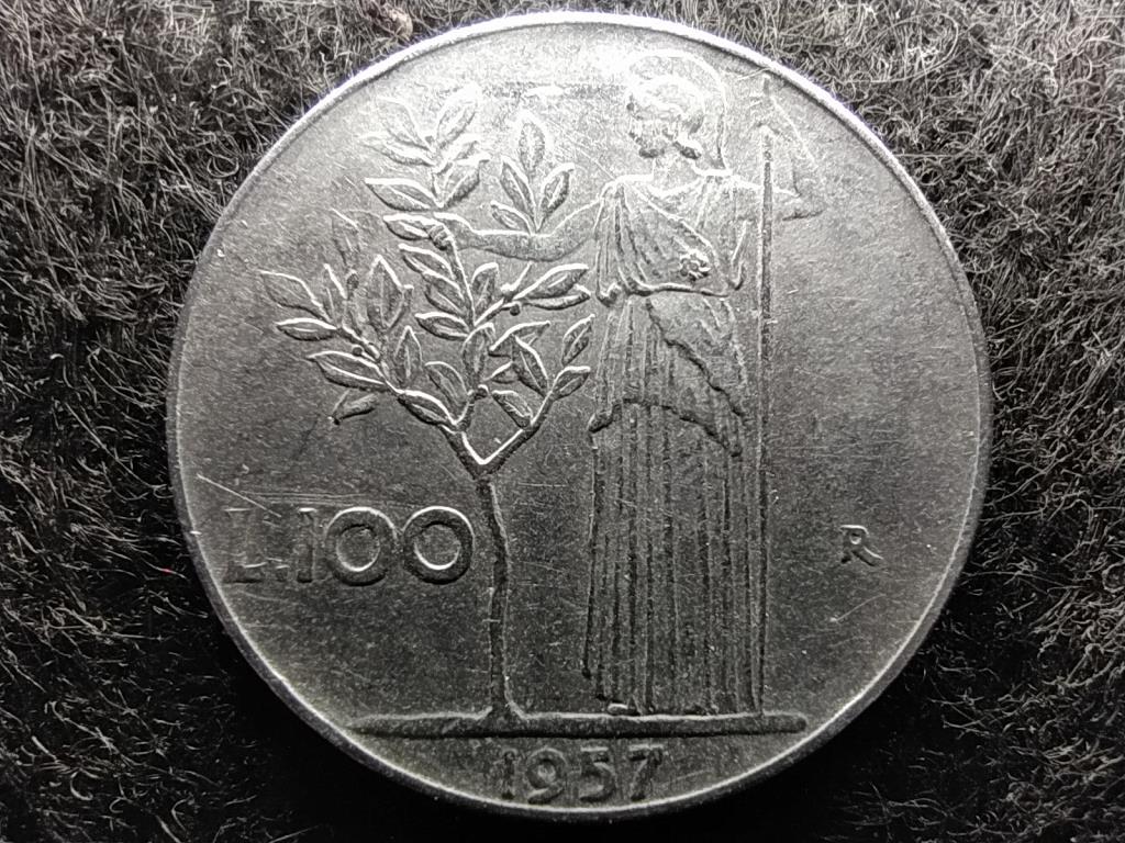 Olaszország Köztársaság (1946-) 100 Líra 1957 R