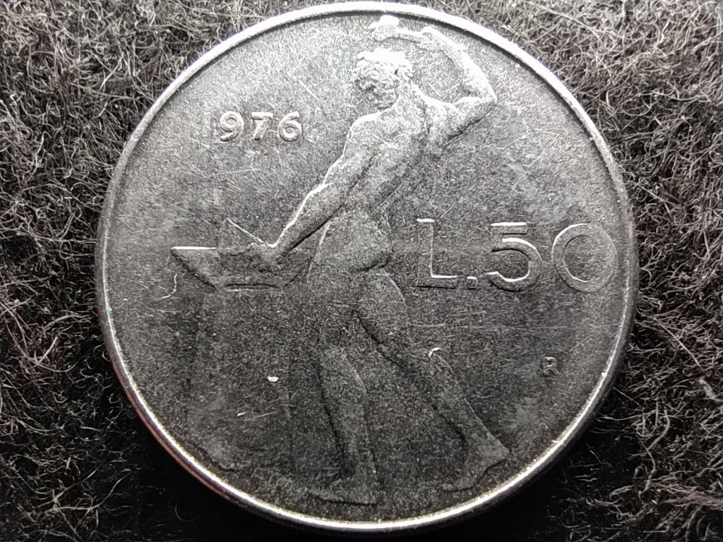 Olaszország Köztársaság (1946-) 50 Líra 1976 R
