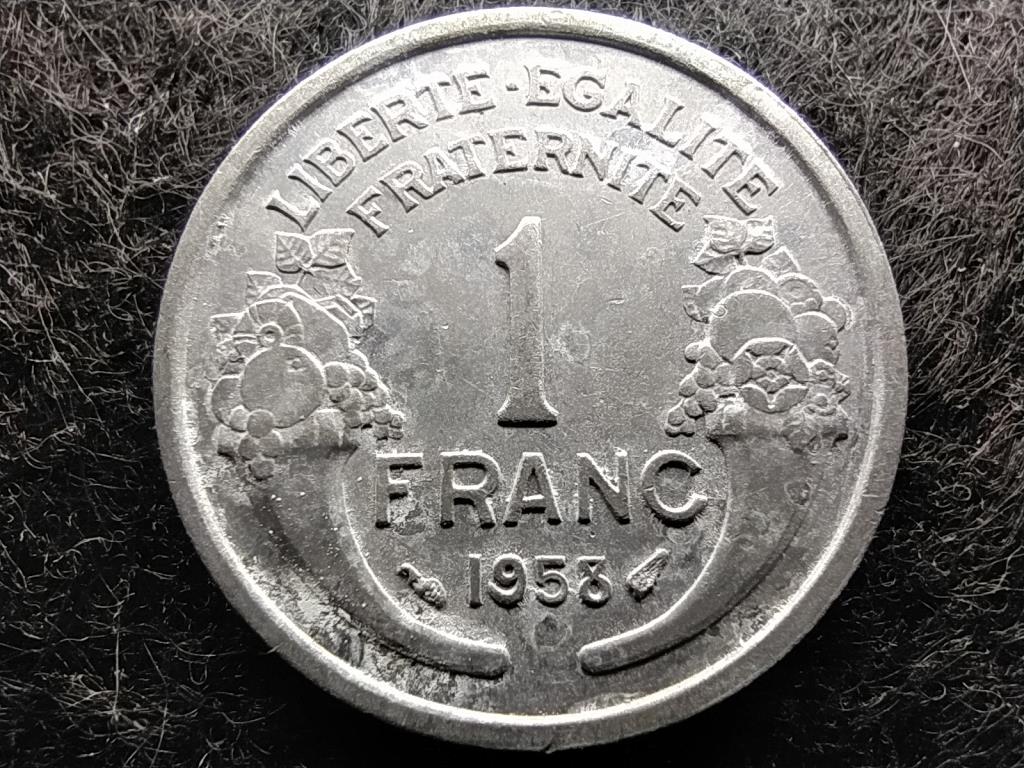 Franciaország Negyedik Köztársaság (1945-1958) 1 frank 1958