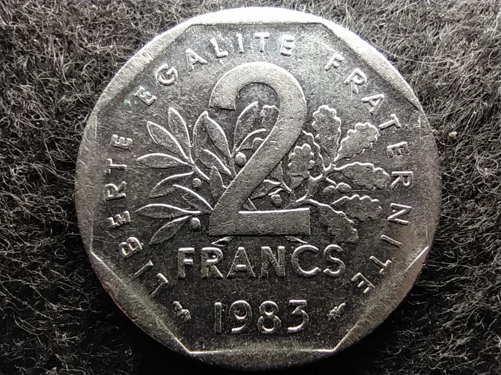 Franciaország 2 frank 1983