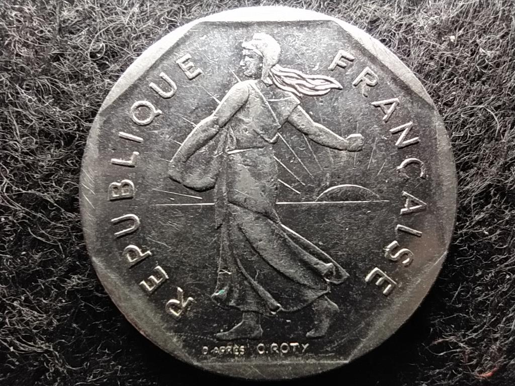 Franciaország 2 frank 1984 ritkább