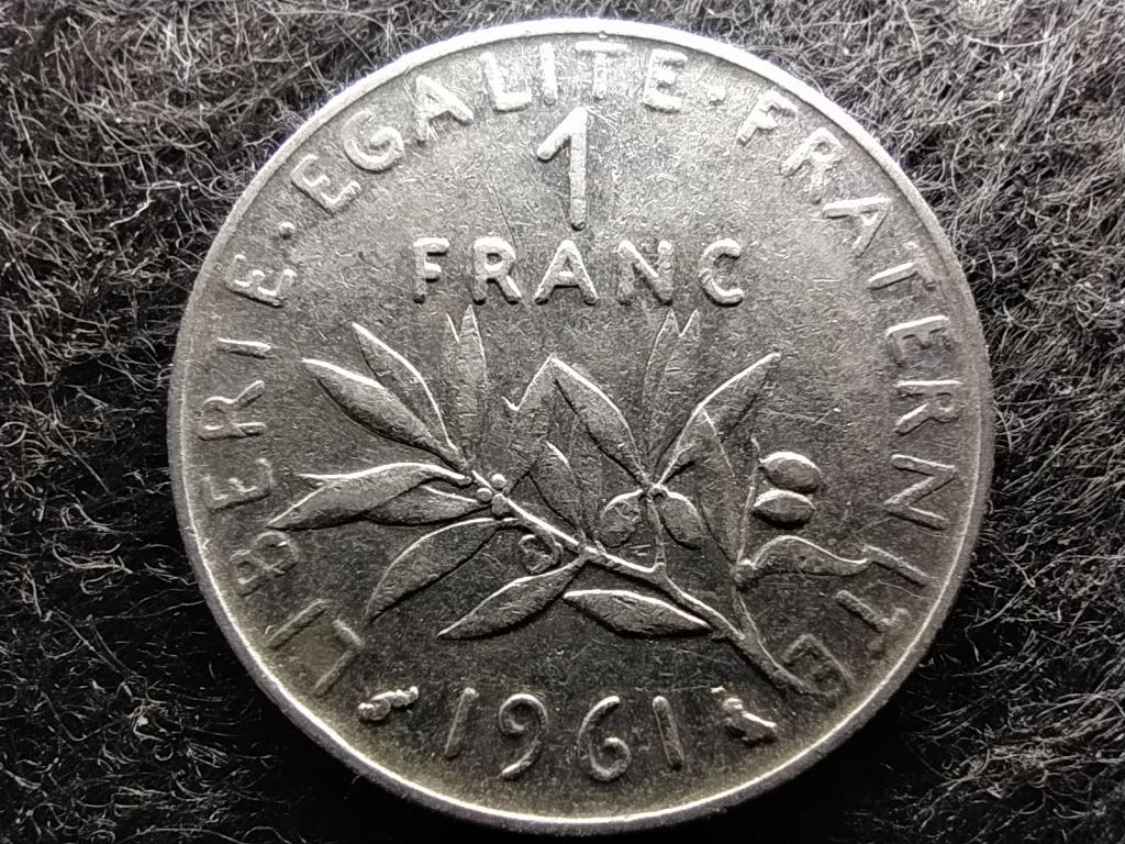 Franciaország 1 frank 1961