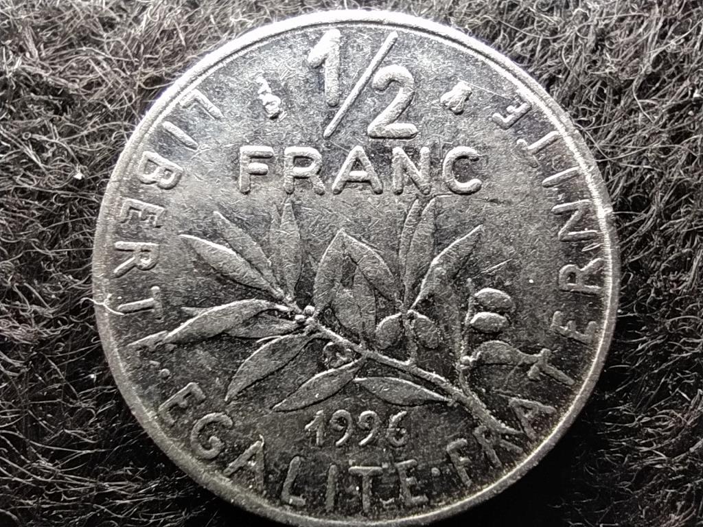 Franciaország 1/2 frank 1996