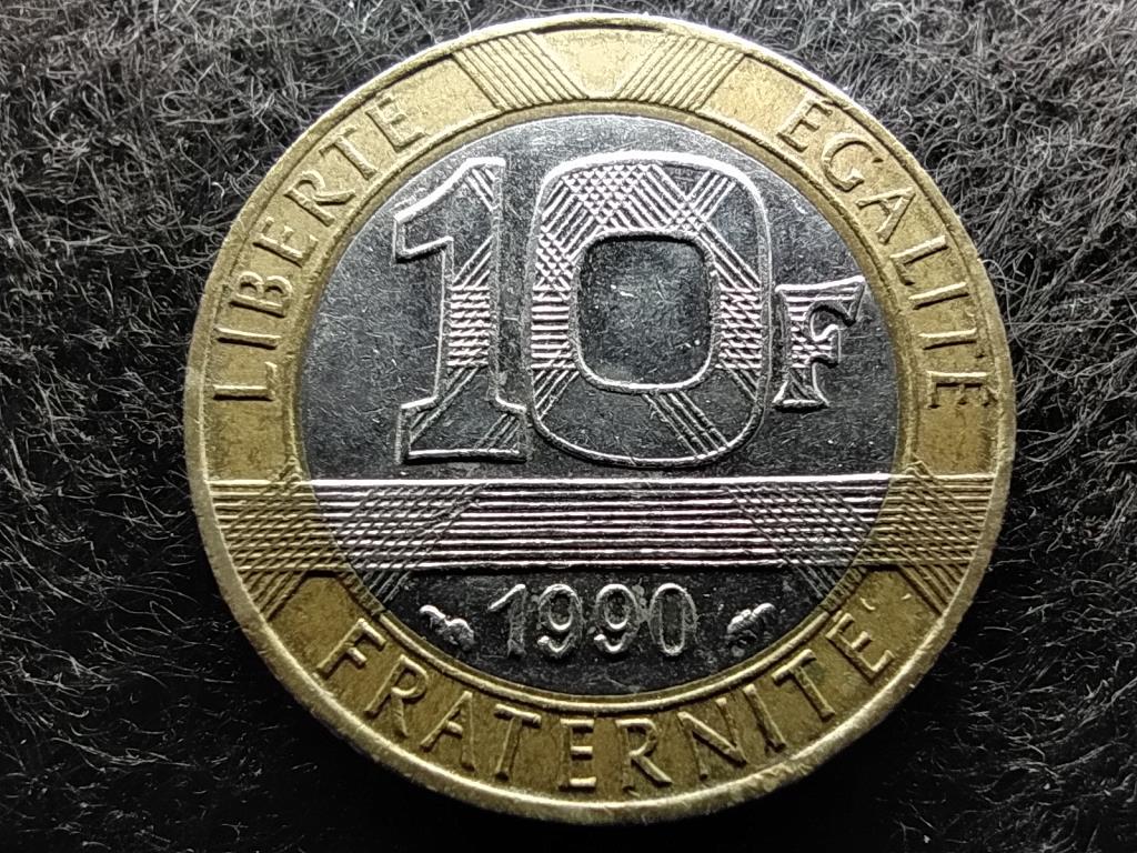 Franciaország 10 frank 1990