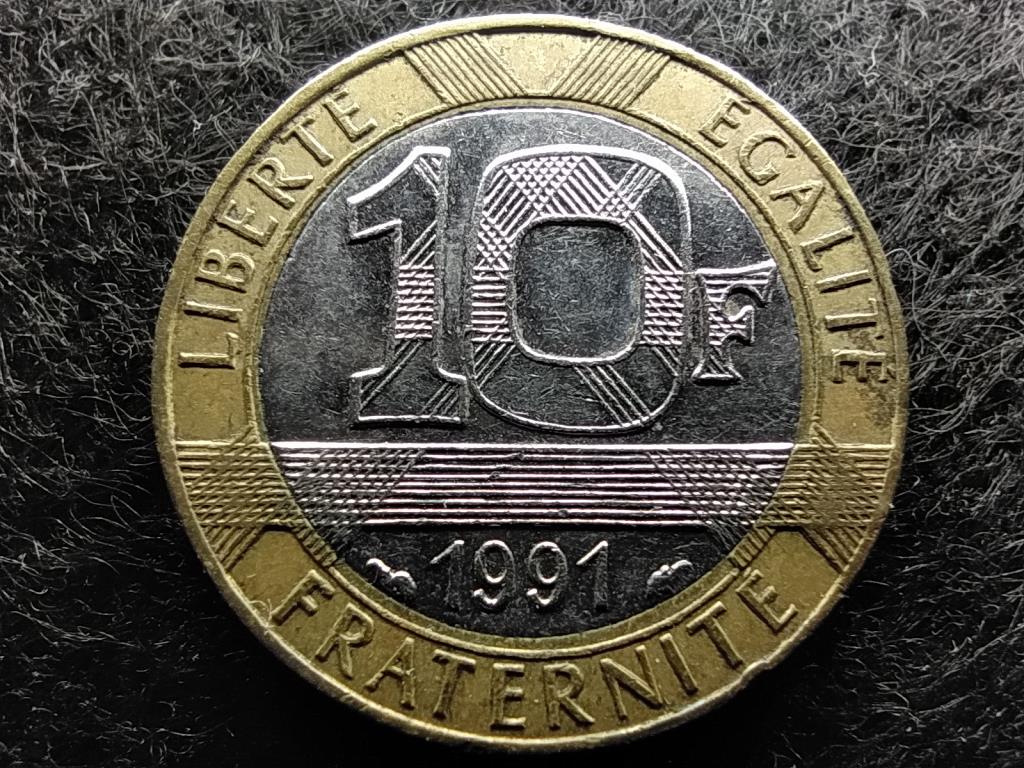 Franciaország 10 frank 1991