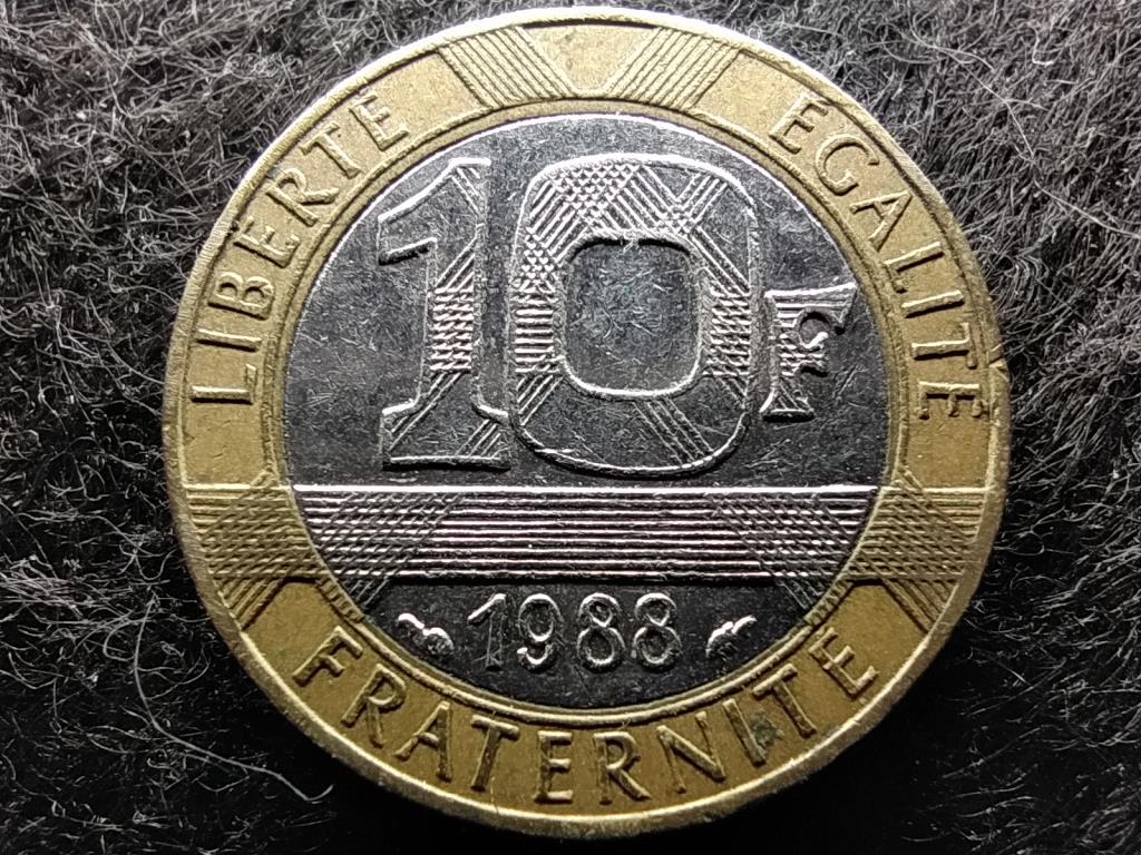 Franciaország 10 frank 1988