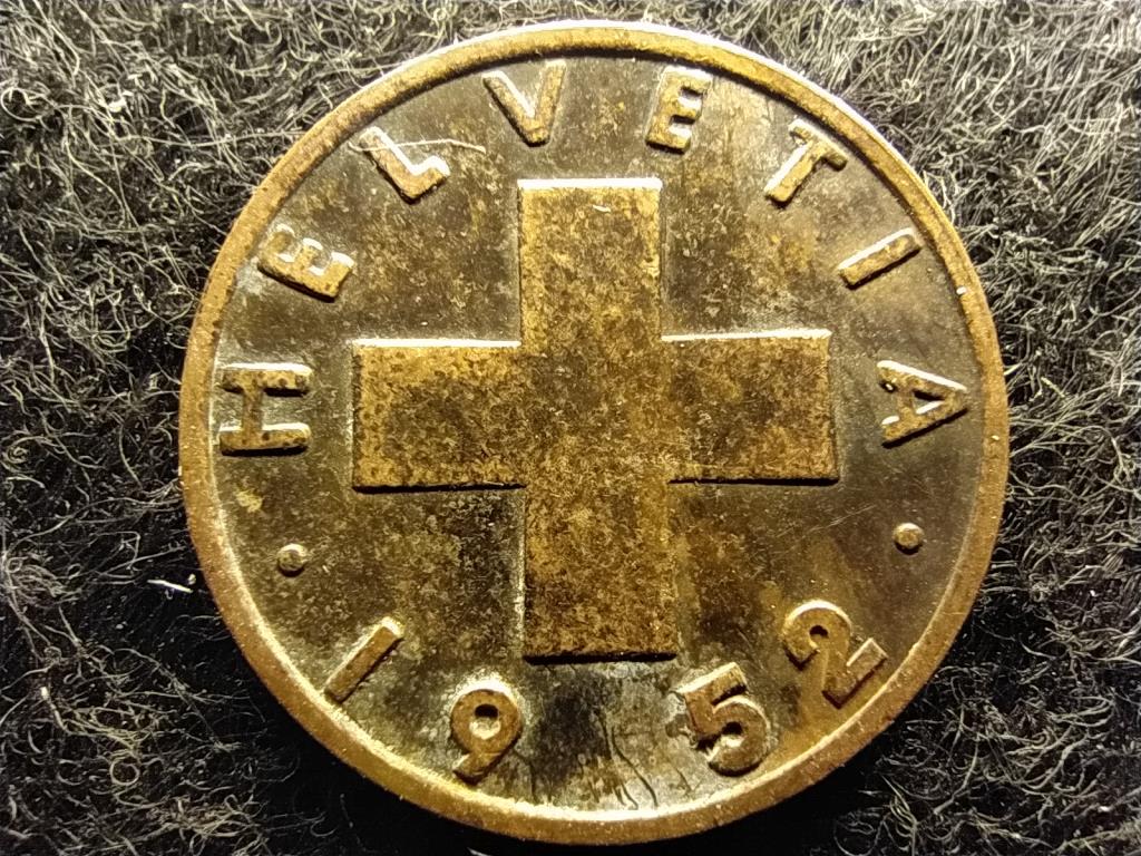 Svájc 2 Rappen 1952 B