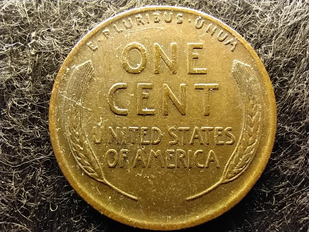 USA Lincoln Búza 1 Cent 1917
