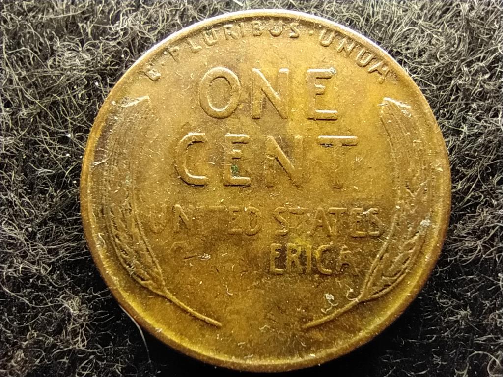 USA Lincoln Búza 1 Cent 1939