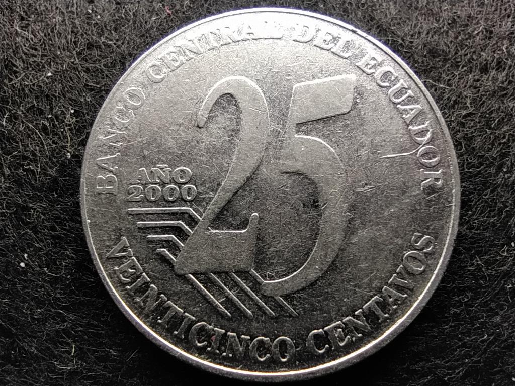 Ecuador José Joaquín de Olmedo 25 Centavo 2000