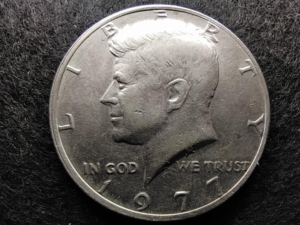 USA Kennedy half dollar 1/2 Dollár 1977