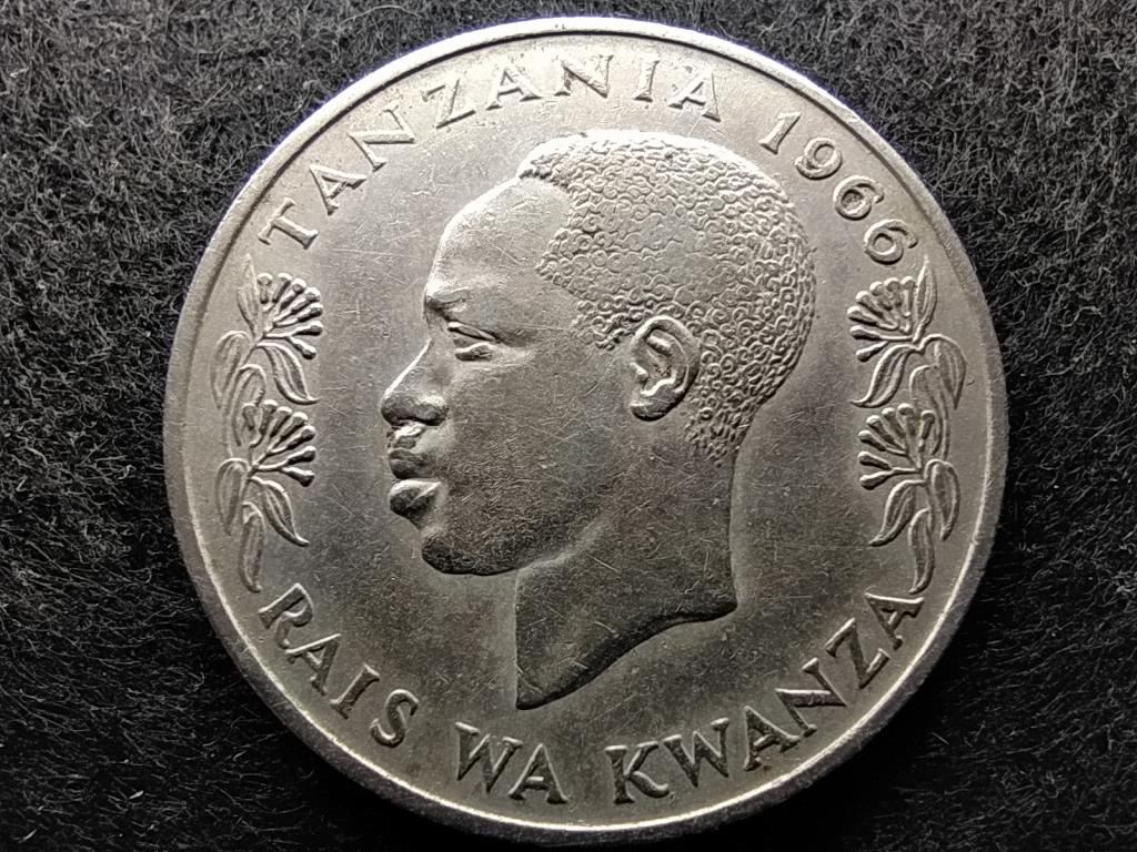 Tanzánia fáklya 1 shilingi 1966