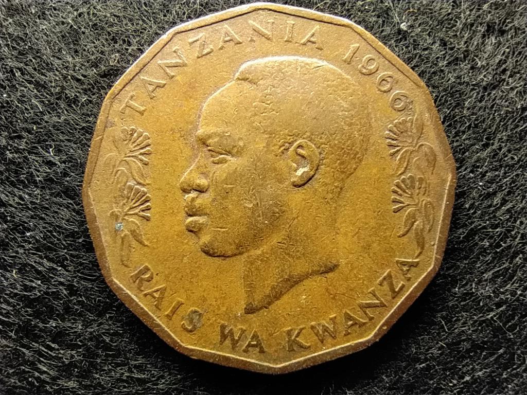 Tanzánia Julius K. Nyerere 5 senti 1966