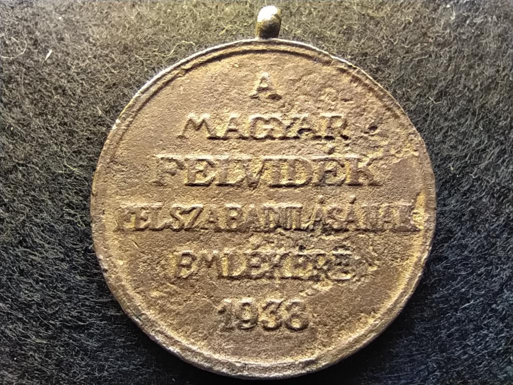 A magyar felvidék felszabadulásának emlékére 1938 19,57g 33mm