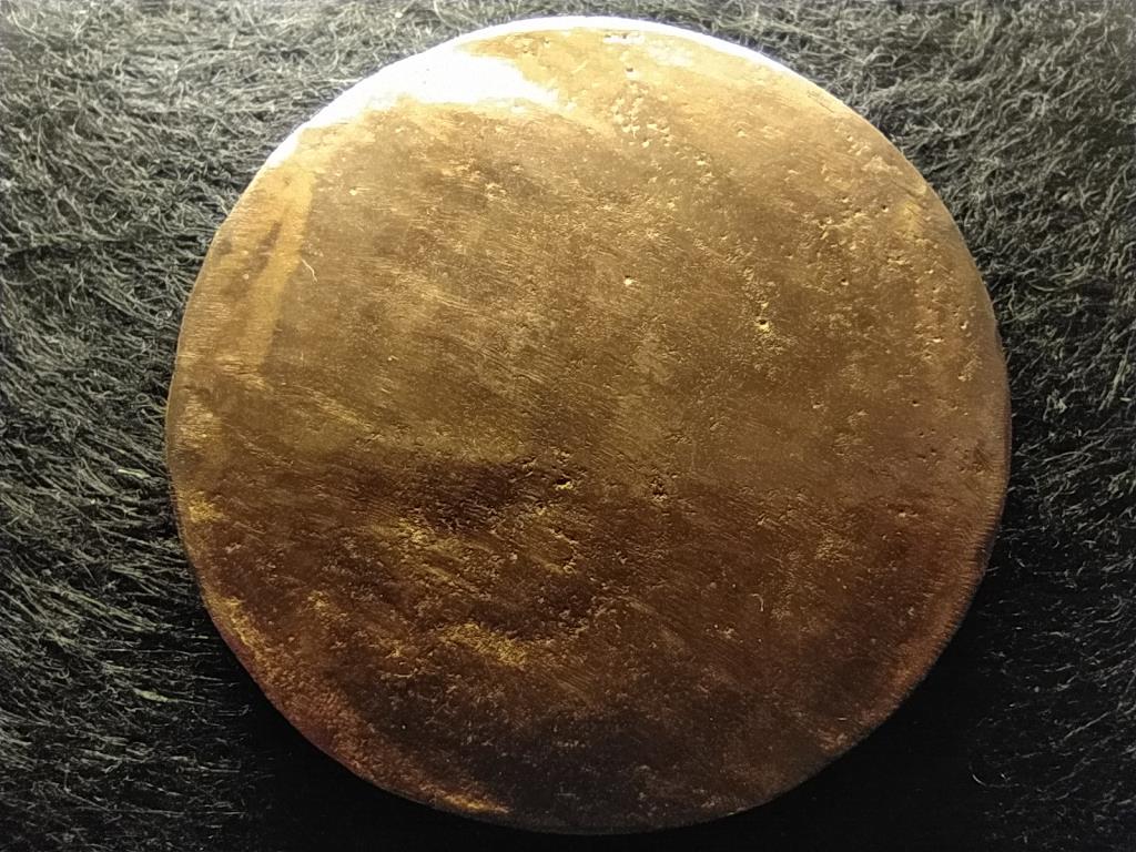 Homonnay Jenő Balatoni Szövetség 1904 Hiányzó hátlap minta bronz érem 38,86g 44,5mm