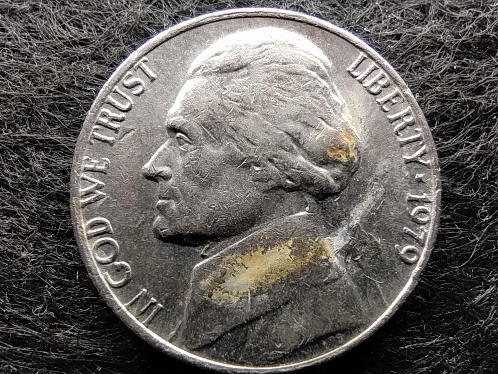 USA Jefferson nikkel 5 Cent 1979