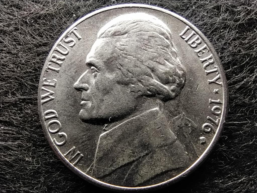USA Jefferson nikkel 5 Cent 1976 D