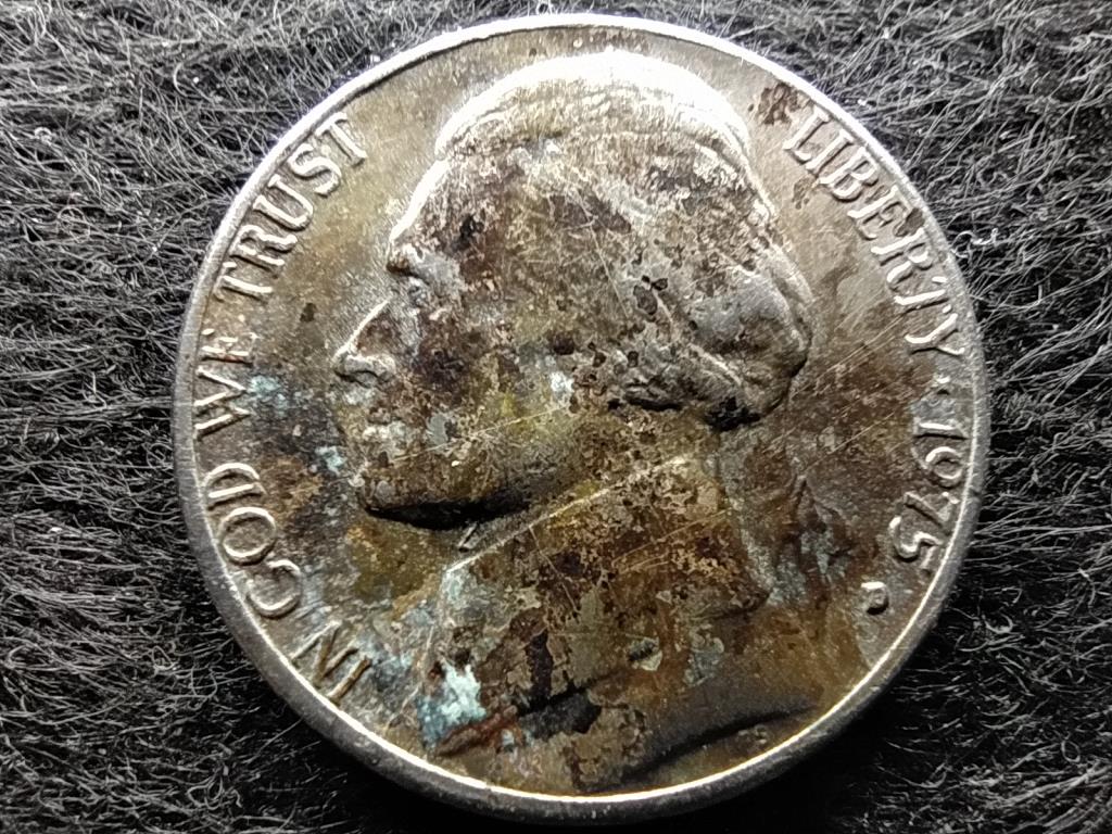 USA Jefferson nikkel 5 Cent 1975 D