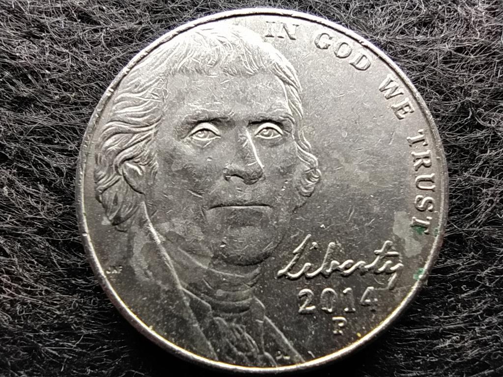 USA Jefferson nikkel Monticello 5 Cent 2014 P