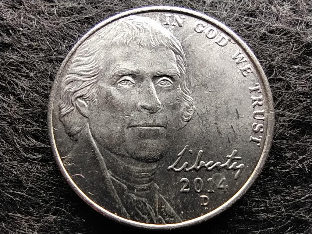 USA Jefferson nikkel Monticello 5 Cent 2014 D