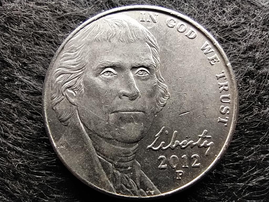 USA Jefferson nikkel Monticello 5 Cent 2012 P