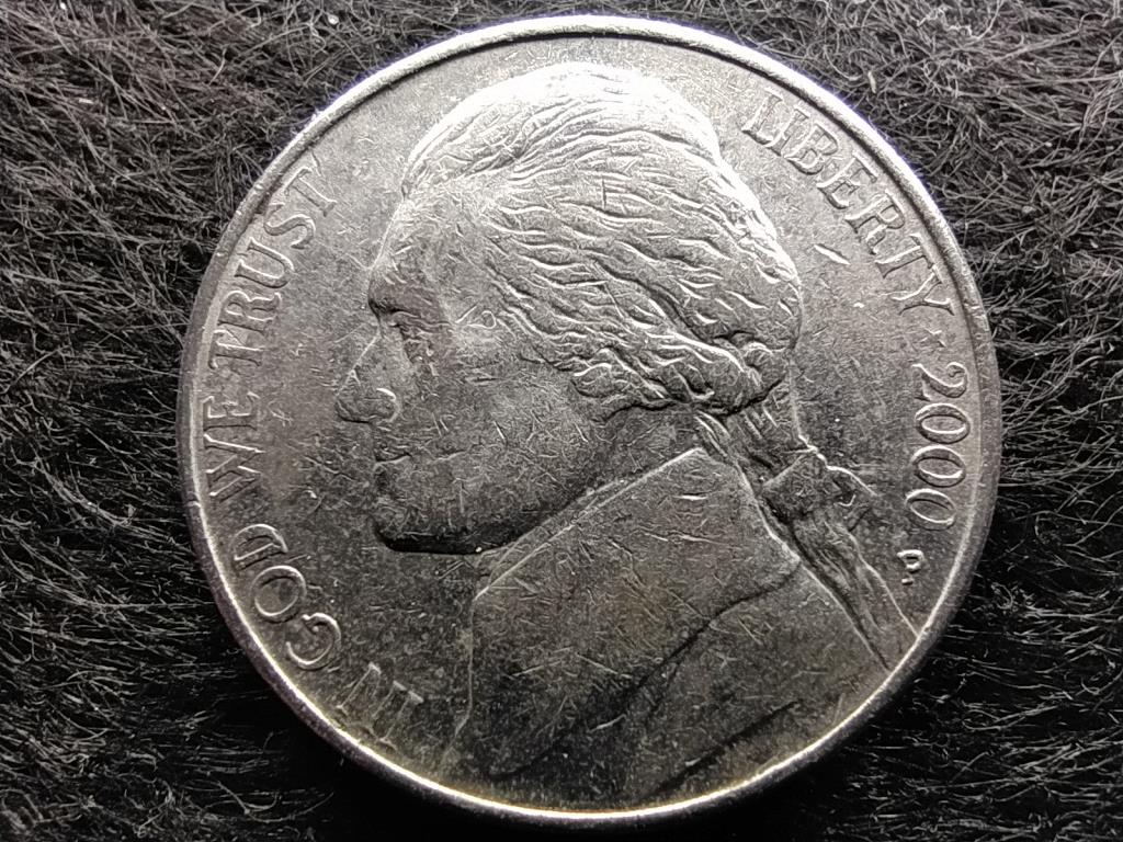 USA Jefferson nikkel 5 Cent 2000 P