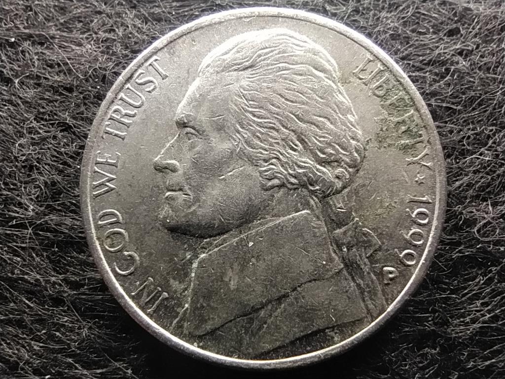 USA Jefferson nikkel 5 Cent 1999 P