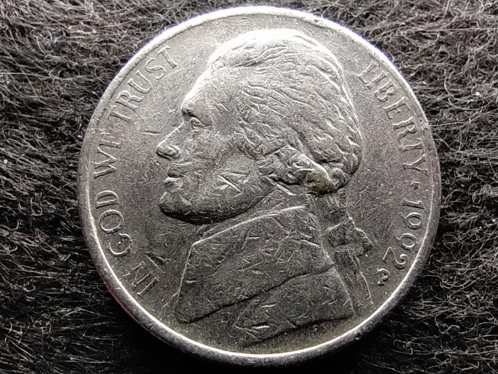 USA Jefferson nikkel 5 Cent 1992 P
