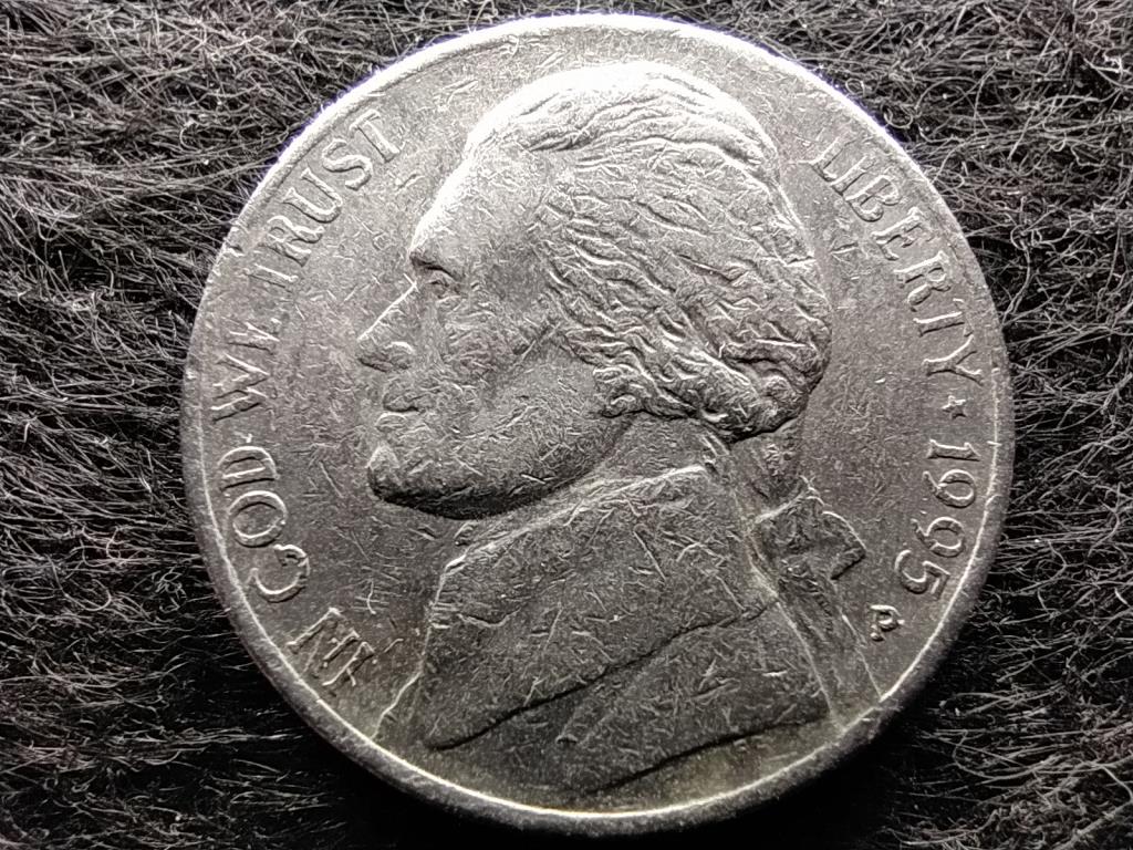 USA Jefferson nikkel 5 Cent 1995 P