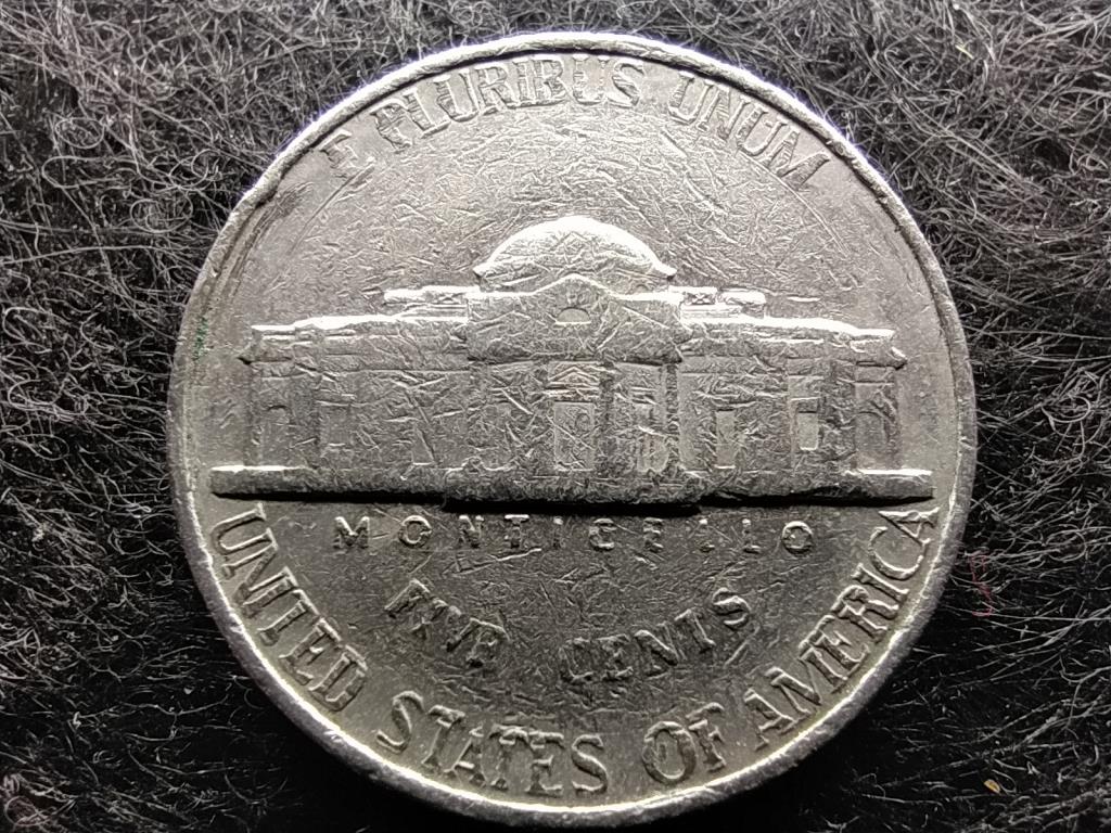 USA Jefferson nikkel 5 Cent 1989 D