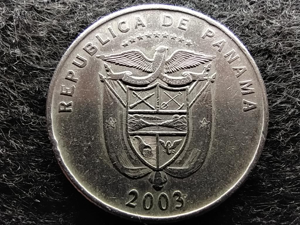 Panama A régi Panama romjai 25 Centesimo 2003