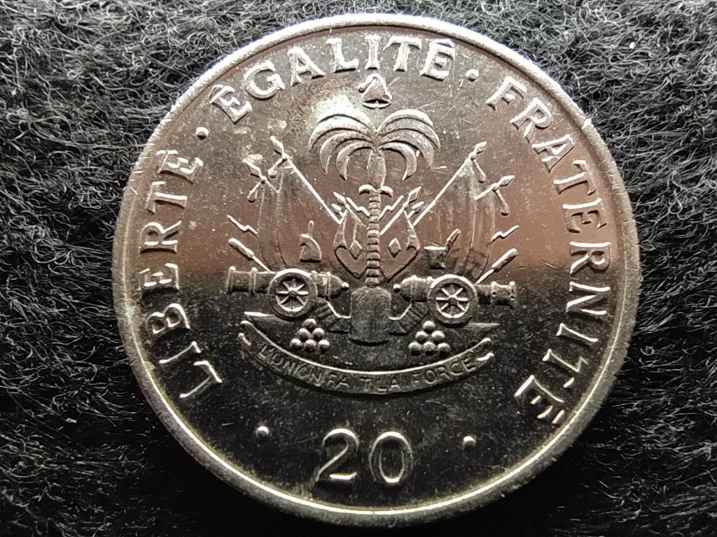 Haiti Harmadik Köztársaság (1986-) 20 Centime 1991