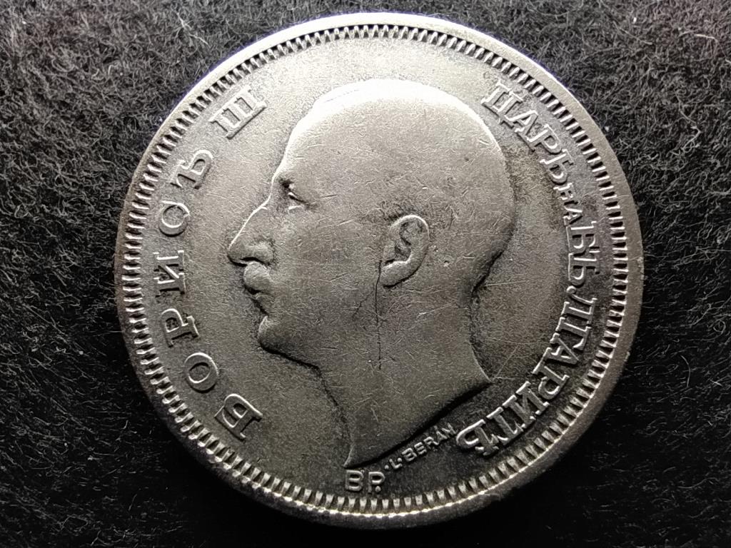 Bulgária III. Borisz (1913-1943) .500 ezüst 50 Leva 1930 BP BERÁN LAJOS
