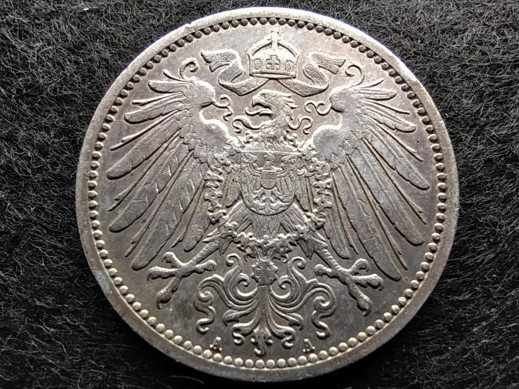 Németország II. Vilmos (1888-1918) .900 Ezüst 1 Márka 1910 A