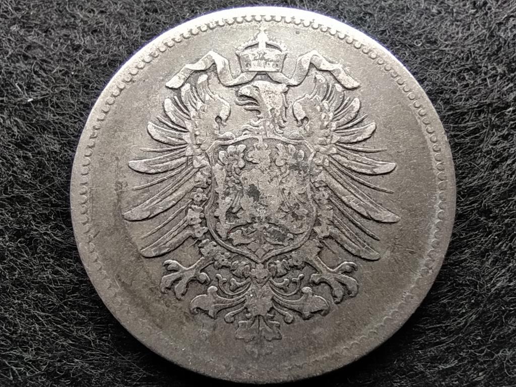 Németország Második Birodalom I. Vilmos (1871-1888) .900 ezüst 1 Márka 1878 B?