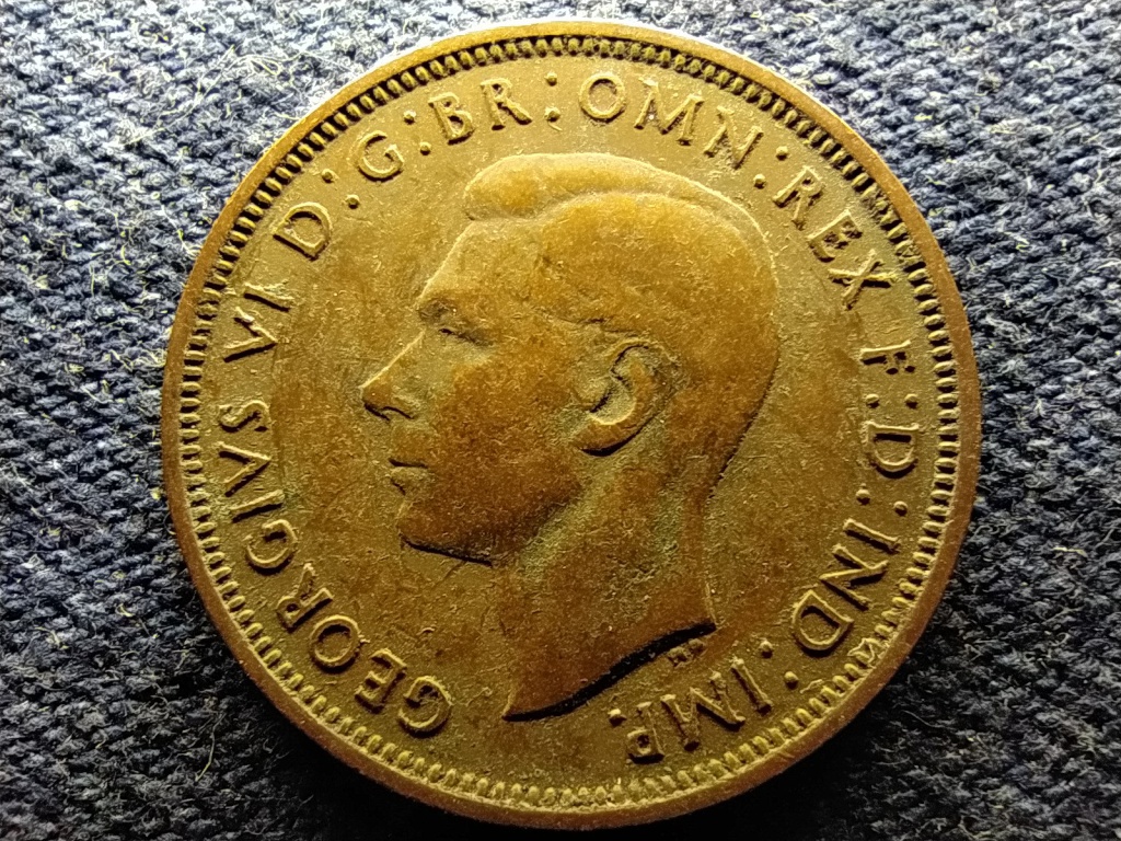 Anglia VI. György (1936-1952) 1/2 Penny 1942 